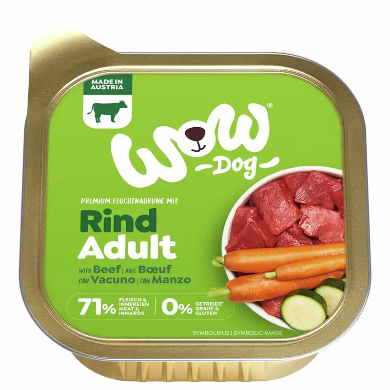 WOW Adult Rind 150 g Markenprodukt